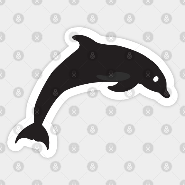 Dolphin things Sticker by VisionarySerendipity